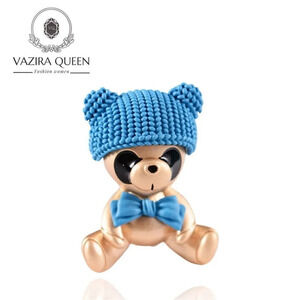 VQ Teddy Bear Brooch
